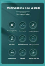 3-in-1 Mini Air Cooler – Portable Fan, Air Conditioner & Humidifier with LED Night Light - OneSmartZone