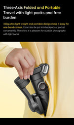 SteadyShot™ XE – 3-Axis Smartphone Gimbal with Fill Light - OneSmartZone