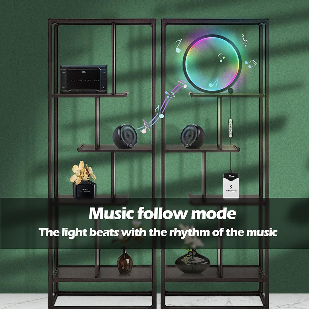 RGB Rhythm Ring Light
