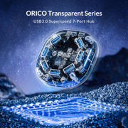 Clear USB Hub 4-Port