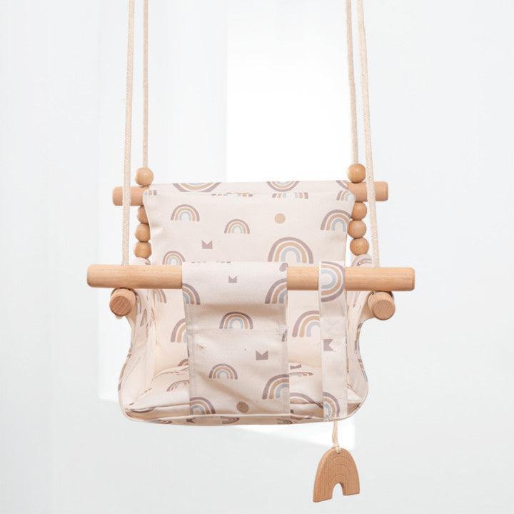 Premium Bohemian Baby Swing – Safe, Stylish & Durable - OneSmartZone