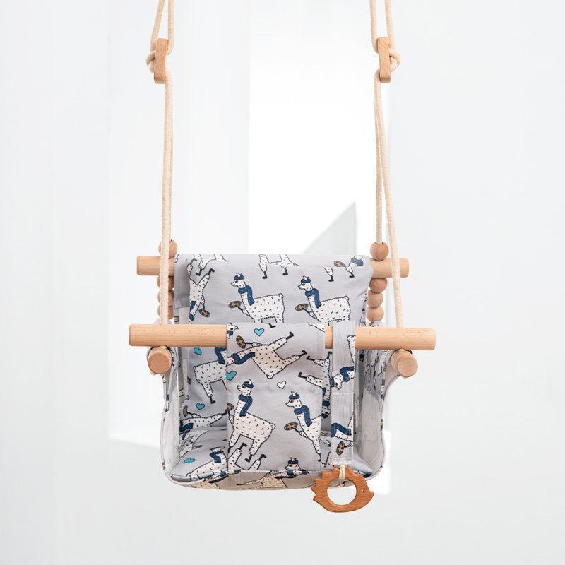 Premium Bohemian Baby Swing – Safe, Stylish & Durable - OneSmartZone