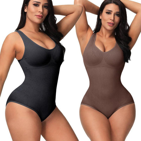 Seamless Corset Bodysuit – Women's One-Piece" - OneSmartZone