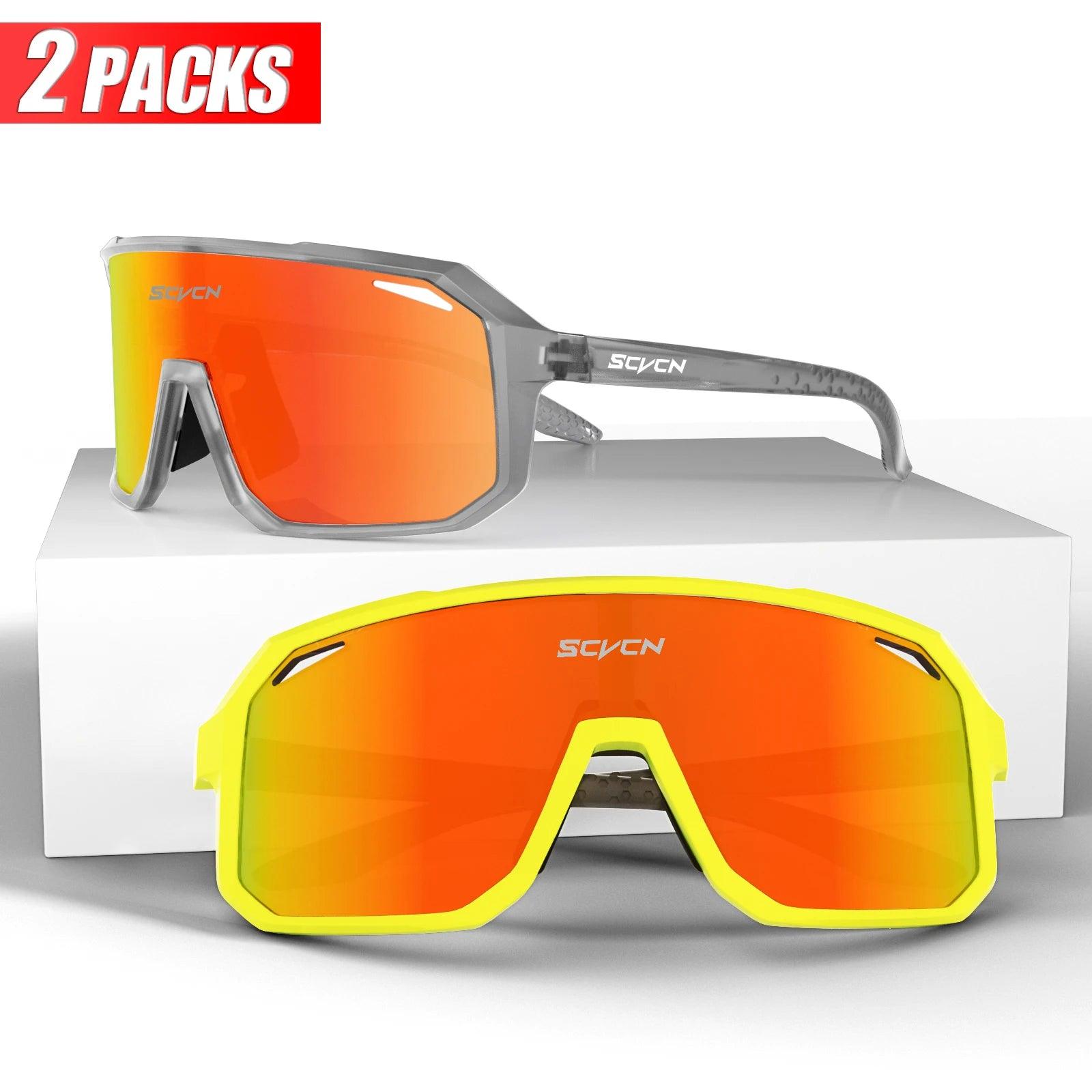 SCVCN Sports UV400 Sunglasses – Cycling, Running & Outdoor Protection - OneSmartZone