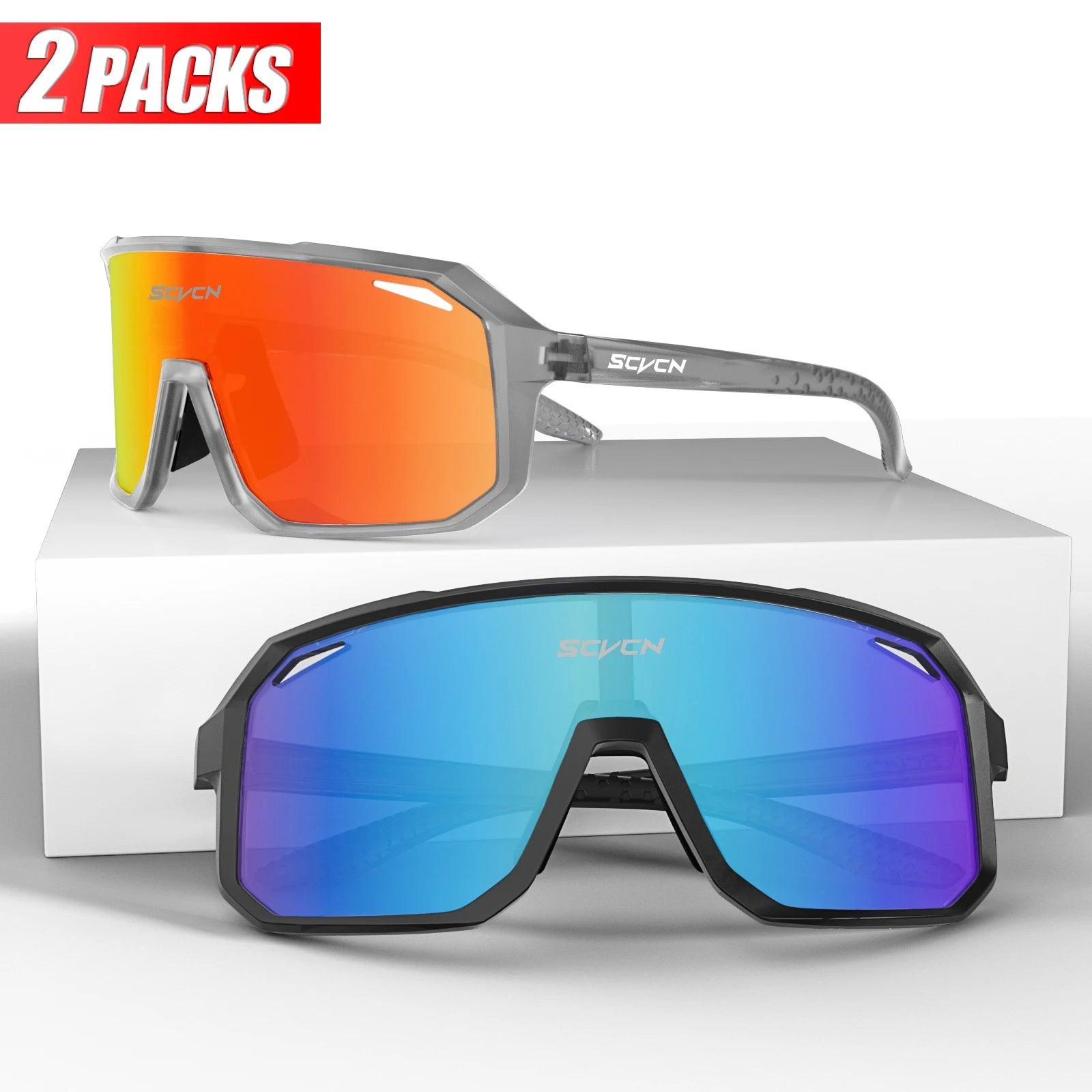 SCVCN Sports UV400 Sunglasses – Cycling, Running & Outdoor Protection - OneSmartZone