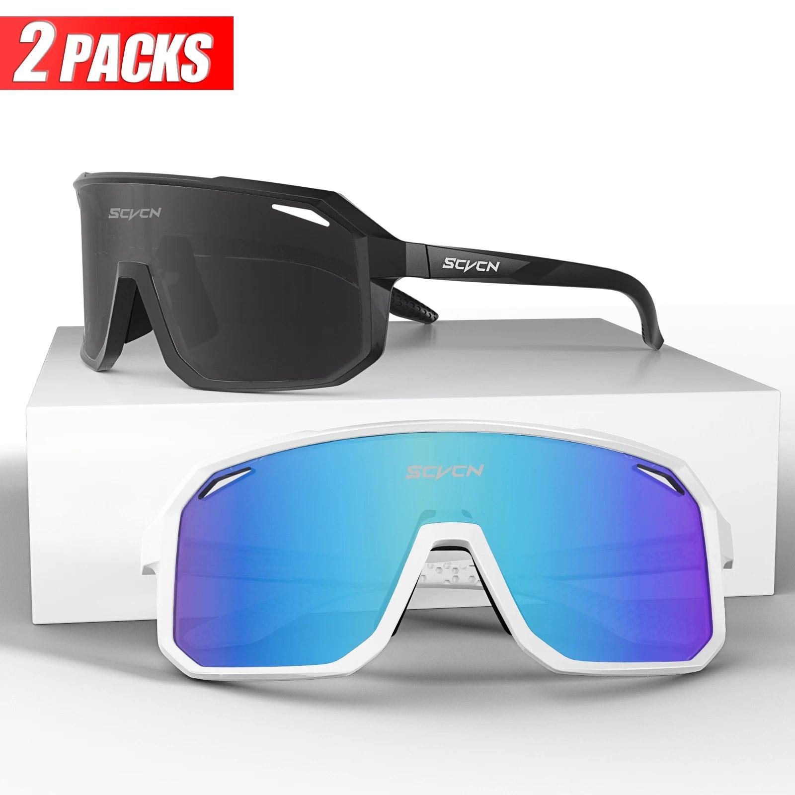 SCVCN Sports UV400 Sunglasses – Cycling, Running & Outdoor Protection - OneSmartZone