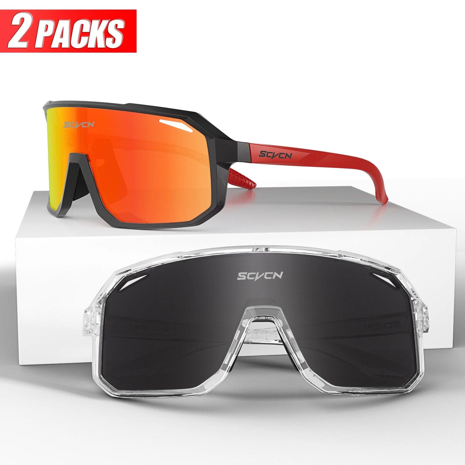 SCVCN Sports UV400 Sunglasses – Cycling, Running & Outdoor Protection - OneSmartZone