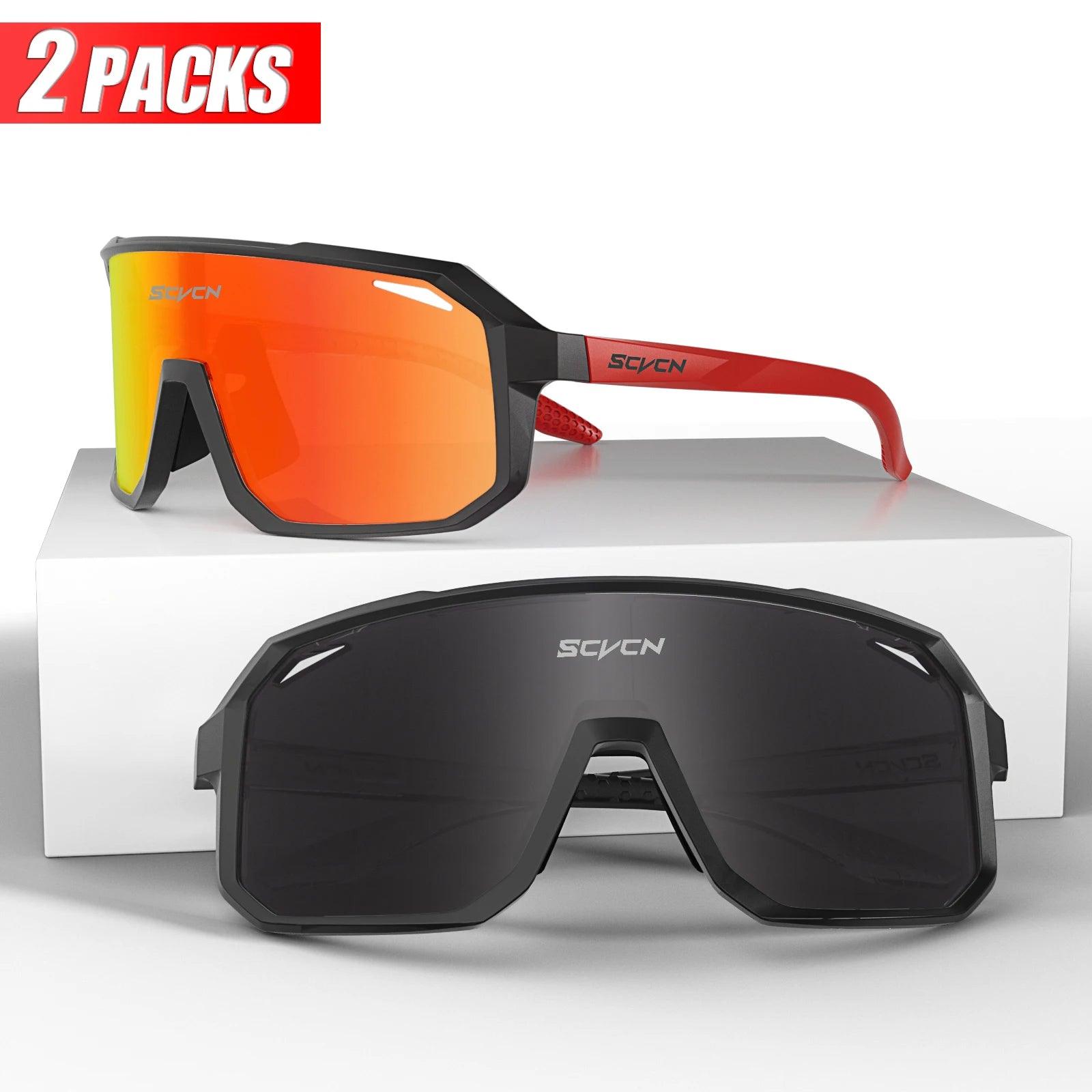 SCVCN Sports UV400 Sunglasses – Cycling, Running & Outdoor Protection - OneSmartZone