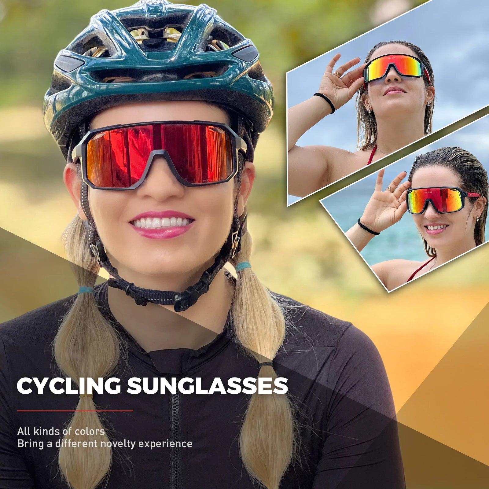 SCVCN Sports UV400 Sunglasses – Cycling, Running & Outdoor Protection - OneSmartZone