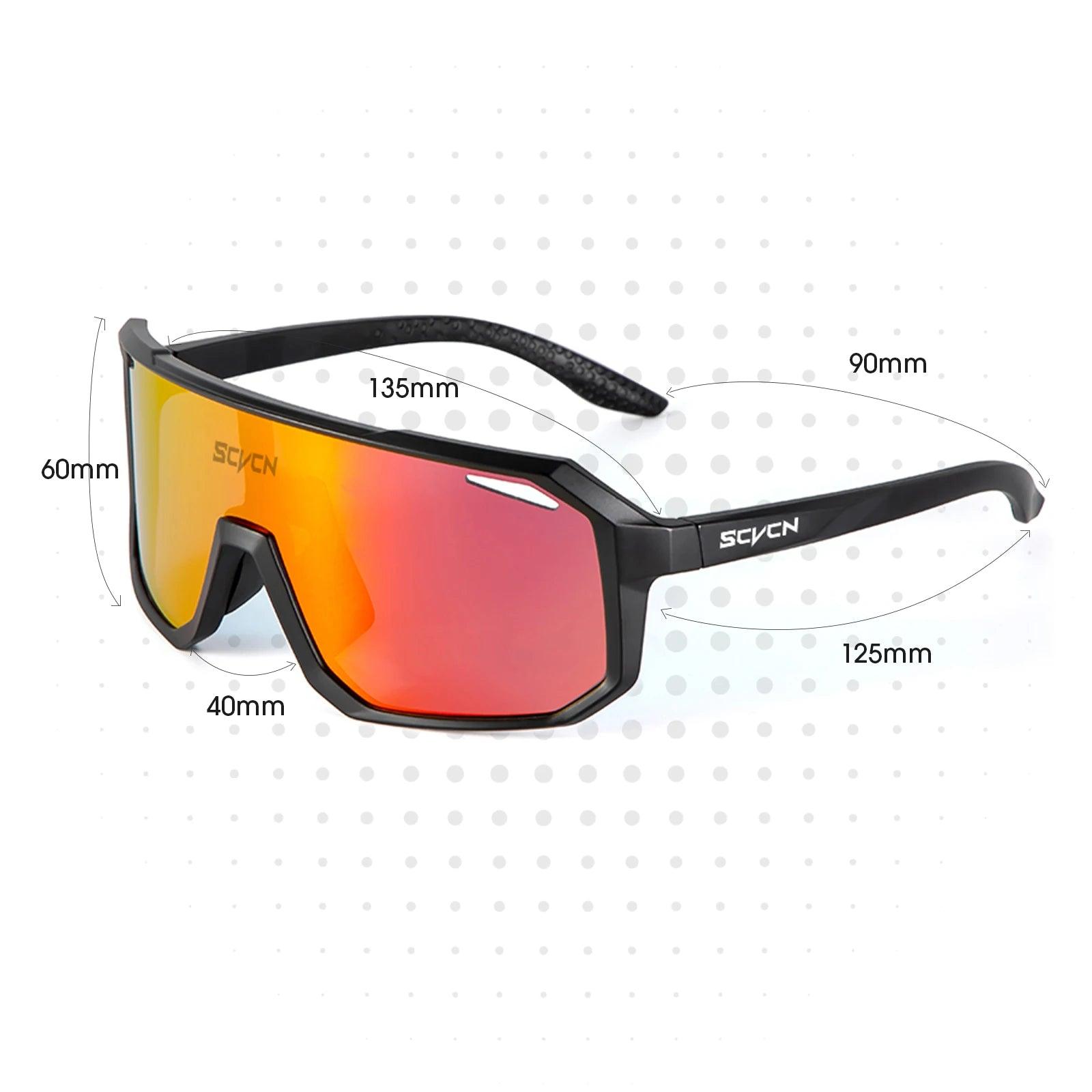 SCVCN Sports UV400 Sunglasses – Cycling, Running & Outdoor Protection - OneSmartZone