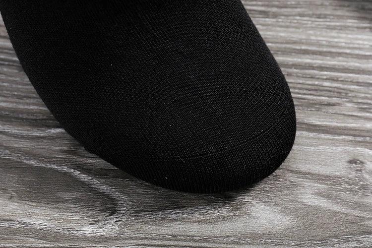 Emilback 5 Pairs Men's Business Bamboo Dress Socks – Soft, Antibacterial, Breathable - OneSmartZone