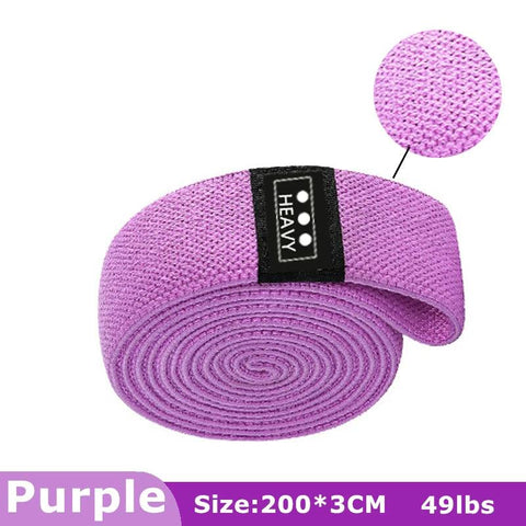 Fitness Long Resistance Bands Set – Fabric Elastic Booty Bands for Home Gym - OneSmartZone