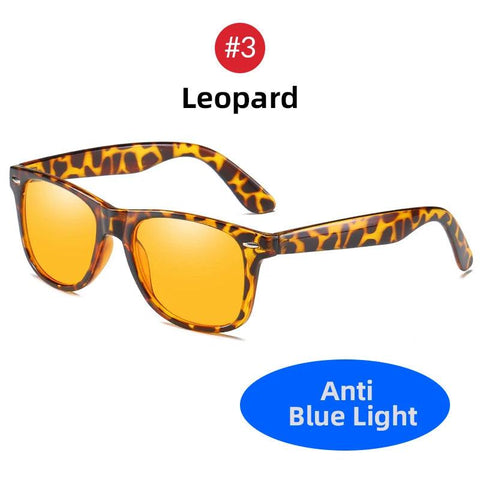 VIVIBEE Classic Square Blue Light Blocking Glasses – Yellow Lens | Gaming & Office Protection - OneSmartZone