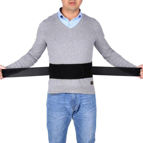 Adjustable Self-Heating Waist Support Belt – Magnetic Therapy & Lumbar Brace - OneSmartZone