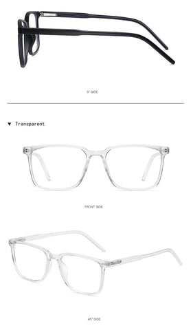 22025 Trending Blue Light Blocking Glasses – TR90 Matte Black | Gaming & Computer Eyewear - OneSmartZone