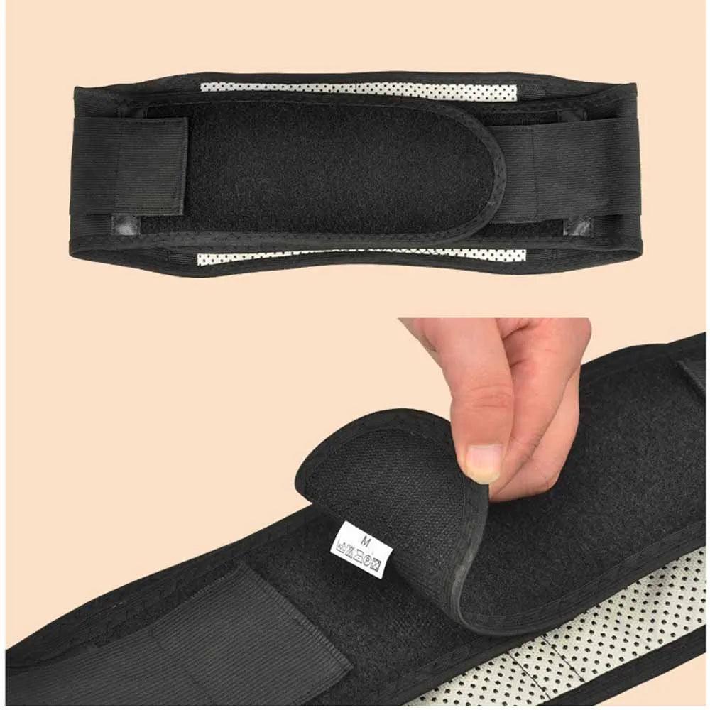 Adjustable Self-Heating Waist Support Belt – Magnetic Therapy & Lumbar Brace - OneSmartZone