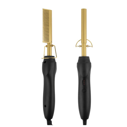 Hot Comb Brush 2-in-1
