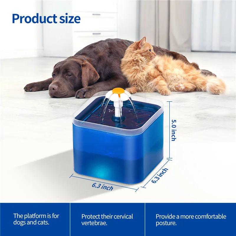 Smart Automatic Pet Feeder & Water Dispenser – 3.5L Food & 2L Water Fountain (WiFi Tuya) - OneSmartZone