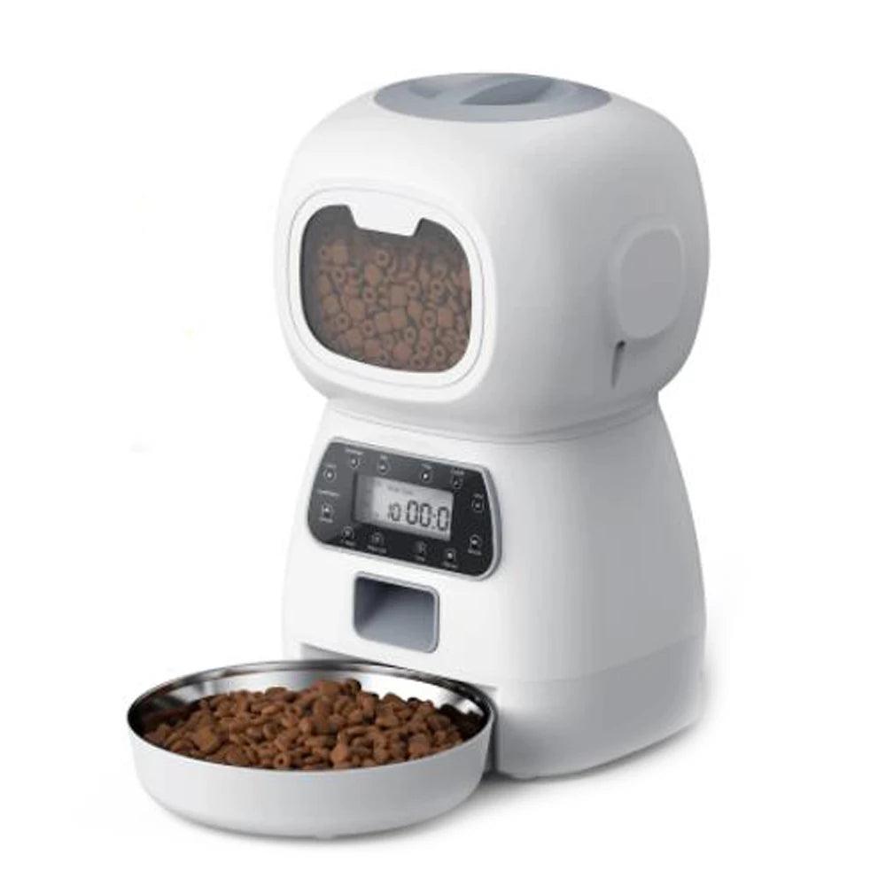 Smart Automatic Pet Feeder & Water Dispenser – 3.5L Food & 2L Water Fountain (WiFi Tuya) - OneSmartZone