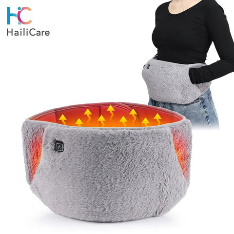 USB Heating Belt – Abdominal Warmer & Massage for Pain Relief - OneSmartZone