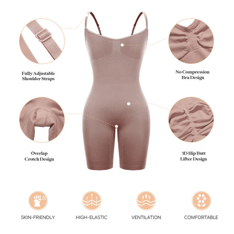 Seamless Colombian Sculpting Bodysuit – Butt Lifter & Slimming Shapewear - OneSmartZone