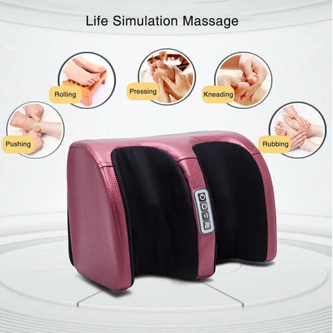 Electric Foot Massager – Heating Therapy & Shiatsu Kneading for Muscle Relaxation - OneSmartZone