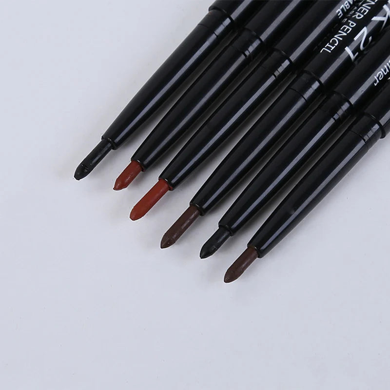 3PCS Waterproof Black Eyeliner Pencils – Smudge-Proof, Long-Lasting & Beginner-Friendly - OneSmartZone