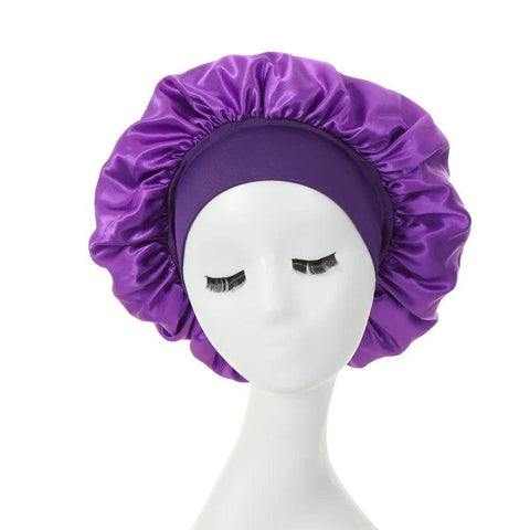 Silky Satin Night Sleep Cap for Women - OneSmartZone