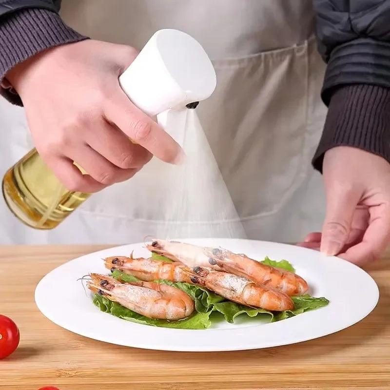 Olive Oil Spray Dispenser Bottle – Reusable Cooking Mist Sprayer for Oil & Vinegar - OneSmartZone