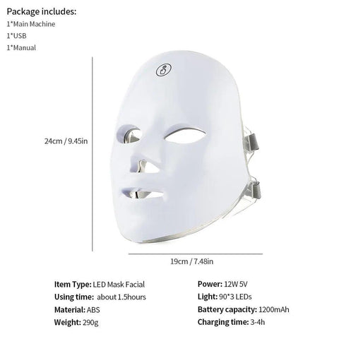 Wireless LED Facial & Neck Lifting Device - OneSmartZone