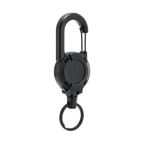 Retractable Heavy Duty Key Chain with Carabiner – Strong Steel Wire Rope, Outdoor Sports Key Ring Tool - OneSmartZone