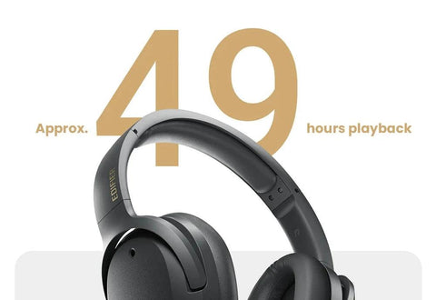 Edifier W820NB Plus Wireless Noise-Canceling Headphones – 43dB ANC, Hi-Res Audio, 49H Playtime - OneSmartZone