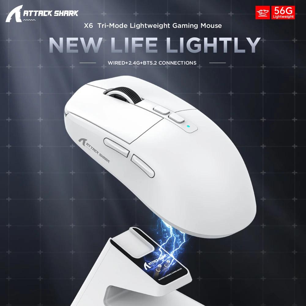 X6 HyperTrack™ – Wireless Gaming Mouse with 26K DPI & RGB - OneSmartZone