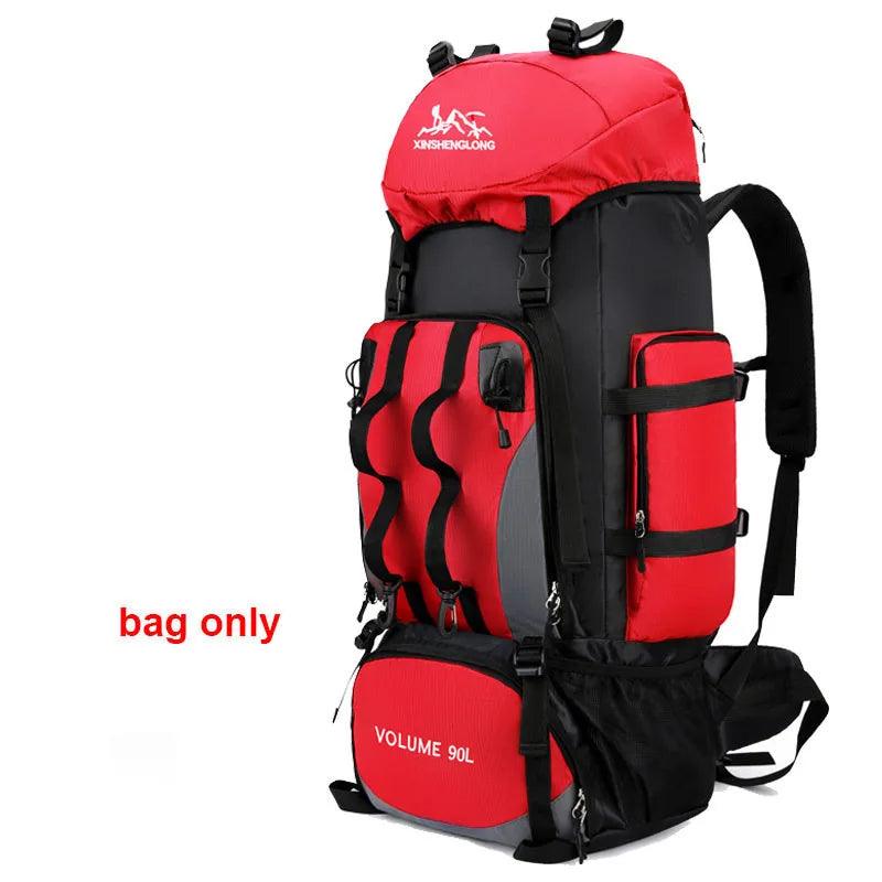 90L Waterproof Hiking & Camping Backpack – Large Capacity Outdoor Travel Rucksack - OneSmartZone