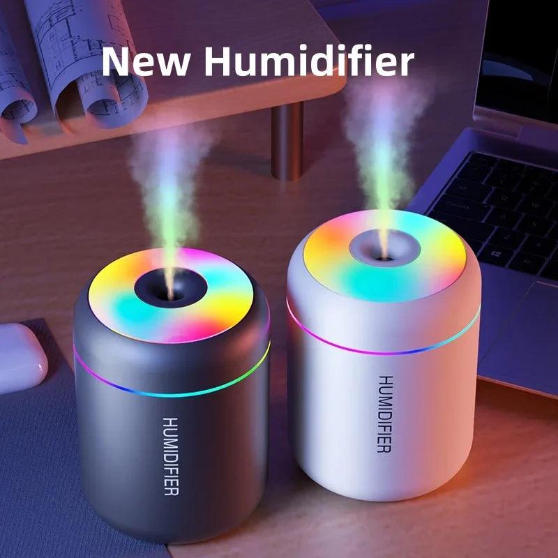 180ML Mini USB Air Humidifier & Aroma Diffuser – Essential Oil Purifier for Home & Car - OneSmartZone