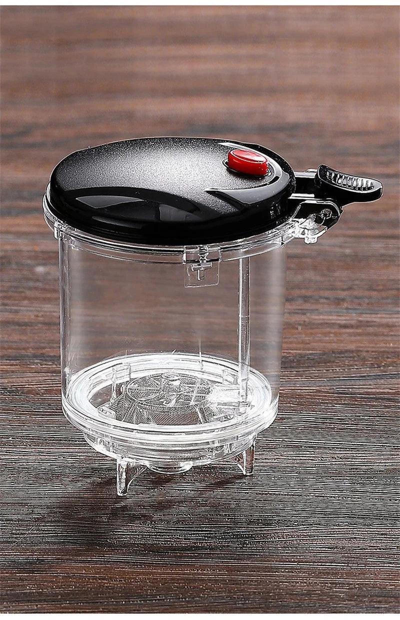 Heat-Resistant Glass Teapot – One-Click Filter Tea Maker & Coffee Pot - OneSmartZone