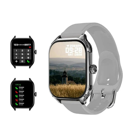 LAXASFIT H9 Smartwatch – Bluetooth Calling, Fitness & Health Tracker - OneSmartZone