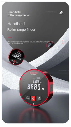 Xiaomi DELIXI Smart Rangefinder – High-Precision Rolling Tape Measure - OneSmartZone