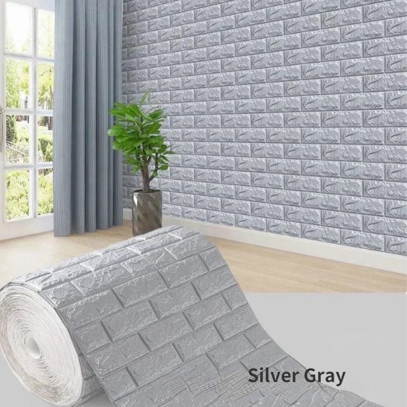 3D Self-Adhesive Brick Wall Stickers - OneSmartZone