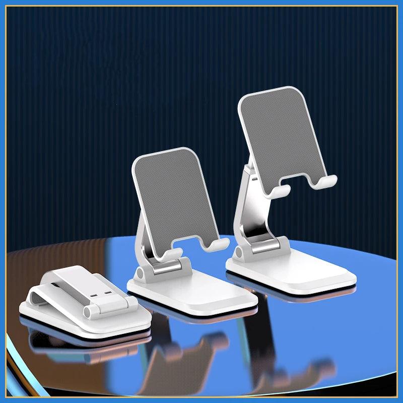 Foldable ABS Desktop Phone & Tablet Stand – Adjustable & Portable - OneSmartZone