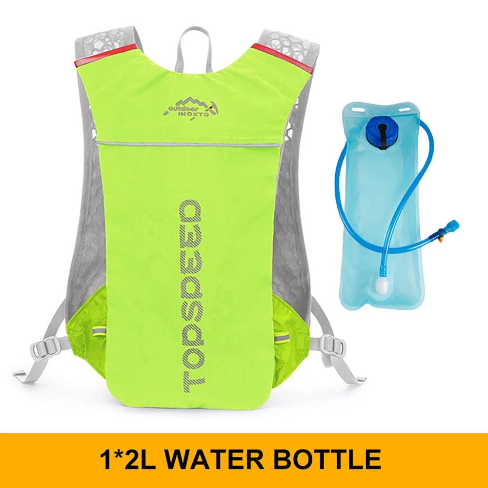 5L Ultralight Hydration Running Vest – Breathable Marathon & Cycling Backpack with 500ML Water Bottle - OneSmartZone