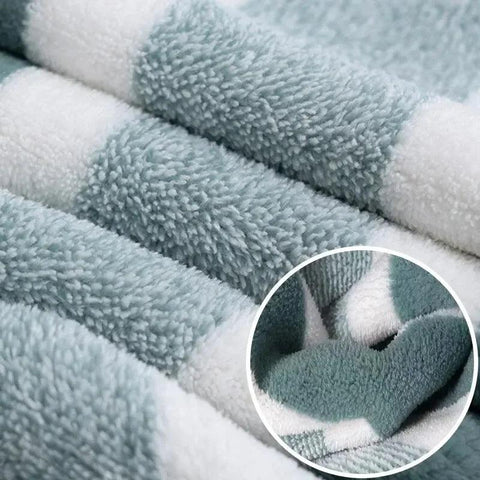 Striped Pattern Towel Set – Soft & Absorbent - OneSmartZone