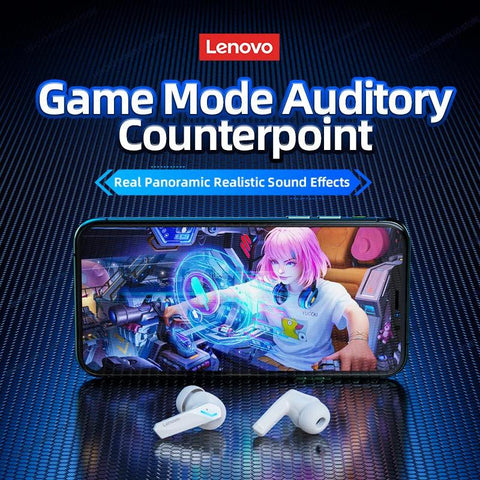 Lenovo GM2 Pro – Wireless Gaming Earbuds, Bluetooth 5.3, Low Latency 🎧 - OneSmartZone