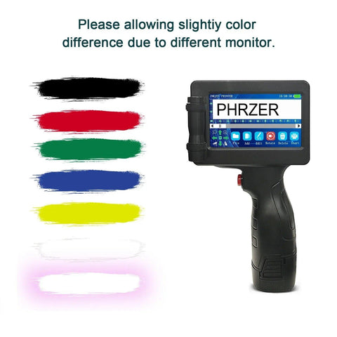 Phezer P17 Handheld Inkjet Printer – Date, Logo & QR Code Labeling - OneSmartZone