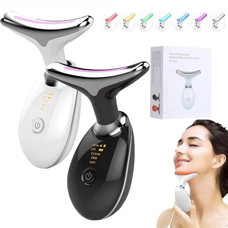 Facial Massager & Neck Beauty Device – Skin Tightening & Lifting Tool for Anti-Aging Care - OneSmartZone