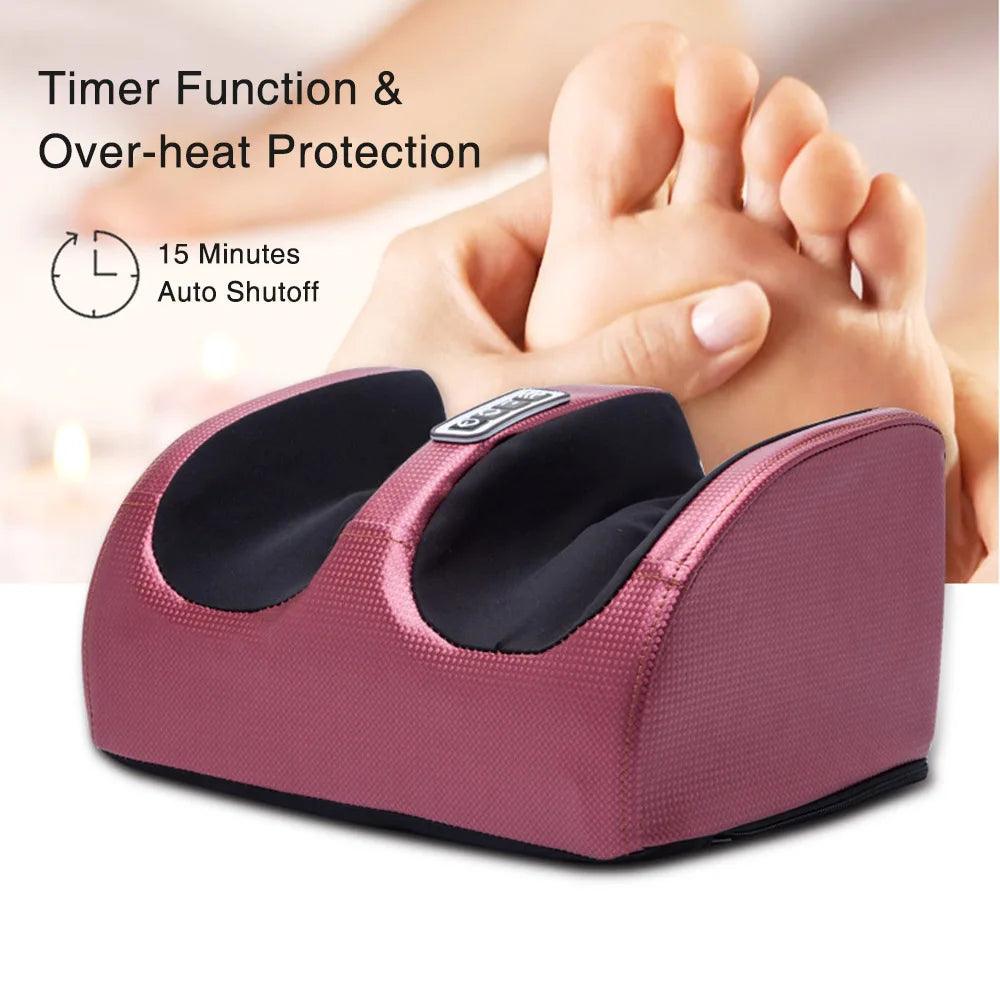 Electric Foot Massager – Heating Therapy & Shiatsu Kneading for Muscle Relaxation - OneSmartZone