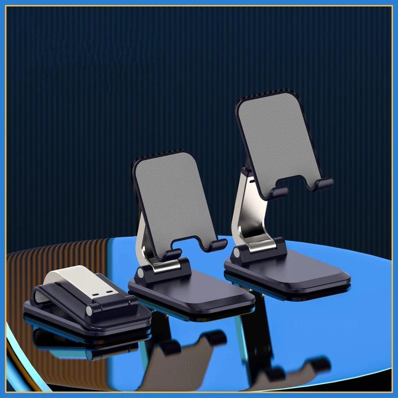 Foldable ABS Desktop Phone & Tablet Stand – Adjustable & Portable - OneSmartZone