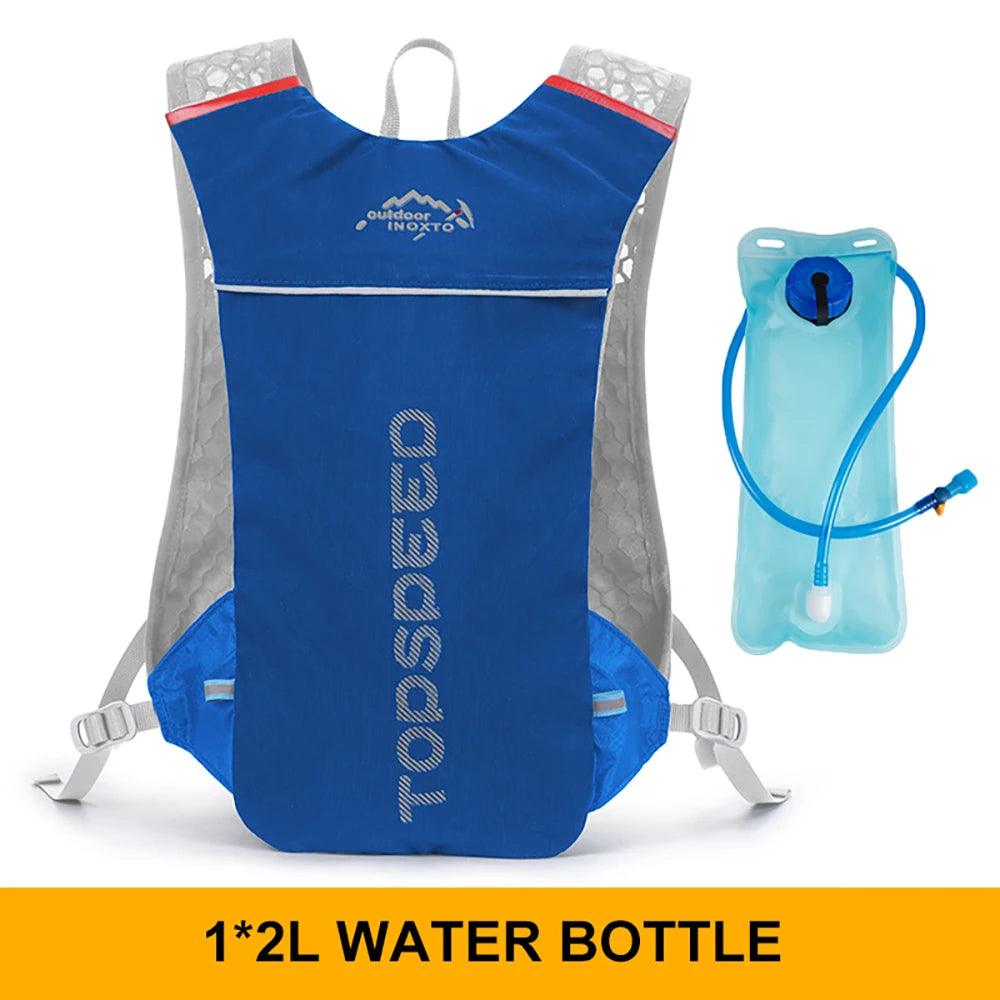 5L Ultralight Hydration Running Vest – Breathable Marathon & Cycling Backpack with 500ML Water Bottle - OneSmartZone