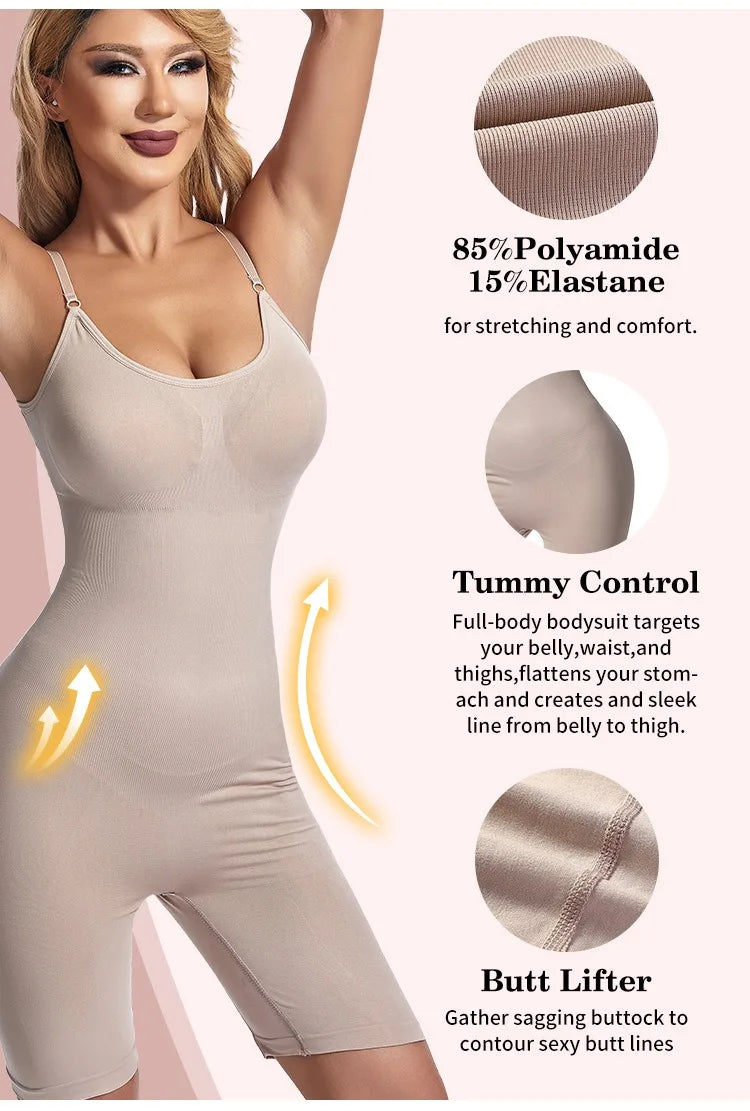 Women's Sexy Shapewear Bodysuit – Tummy Control & Butt Lifter Slimming Briefs - OneSmartZone