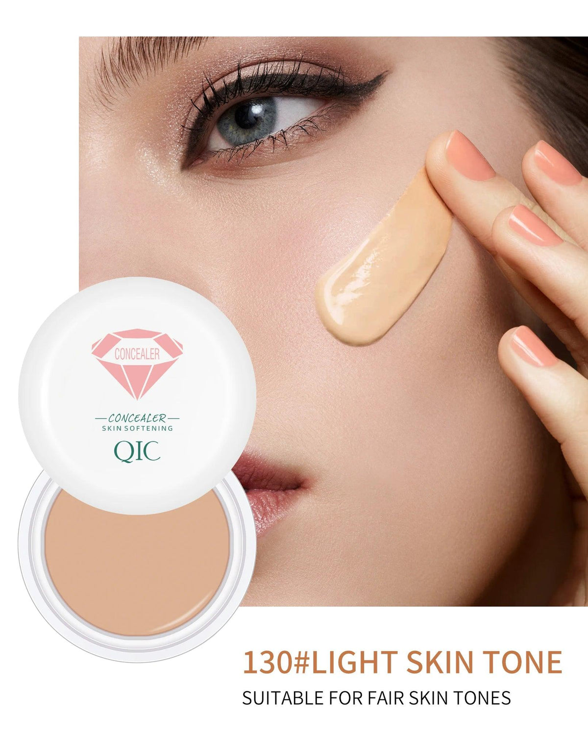 High-Coverage Concealer & BB Cream – Anti-Dark Circle & Long-Lasting Foundation - OneSmartZone